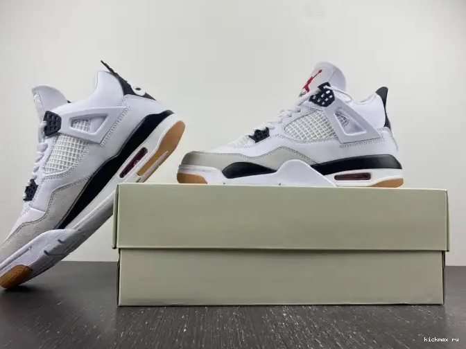 Rep Kickmax Retro 4 DR5415-100 SB Jordan 0613